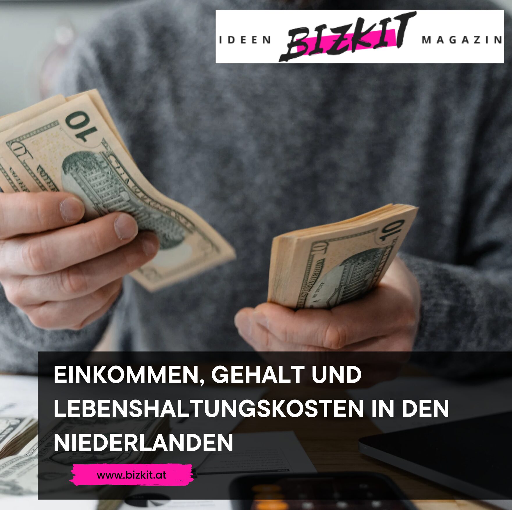 Einkommen, Gehalt und Lebenshaltungskosten in den Niederlanden