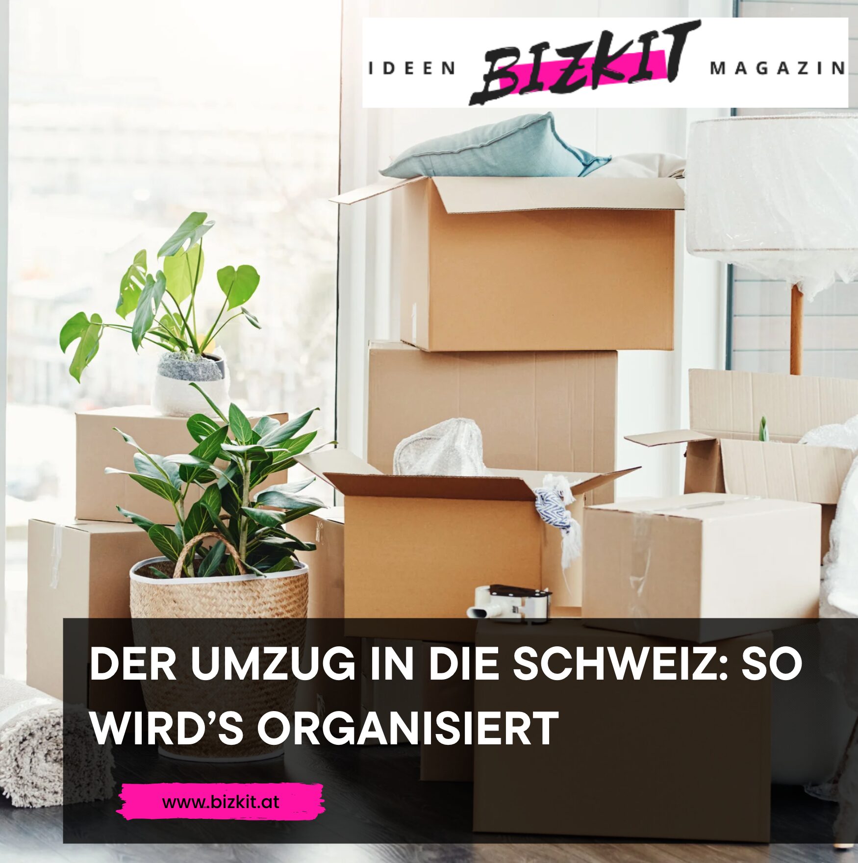Der Umzug in die Schweiz: So wird’s organisiert