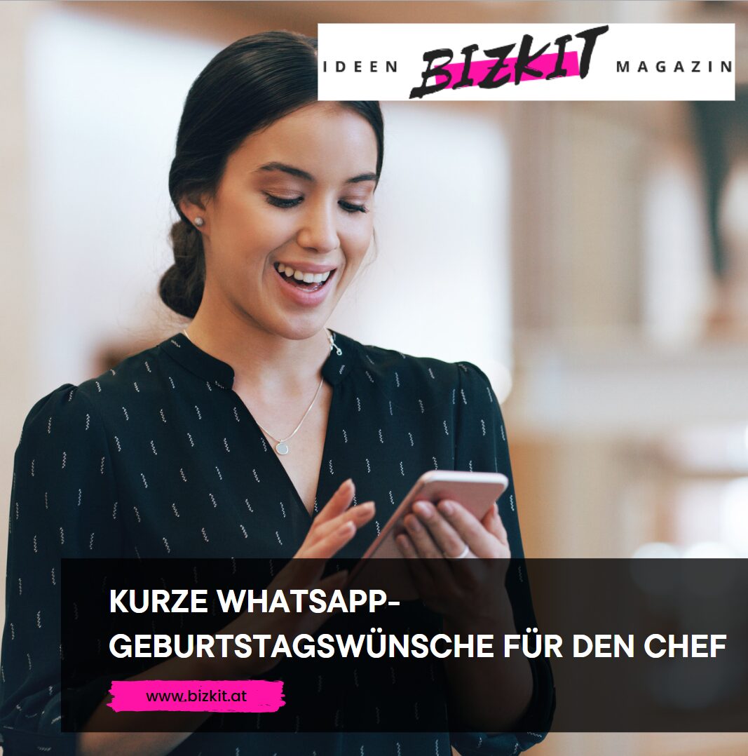 Kurze WhatsApp-Geburtstagswünsche für den Chef – Klassisch & respektvoll