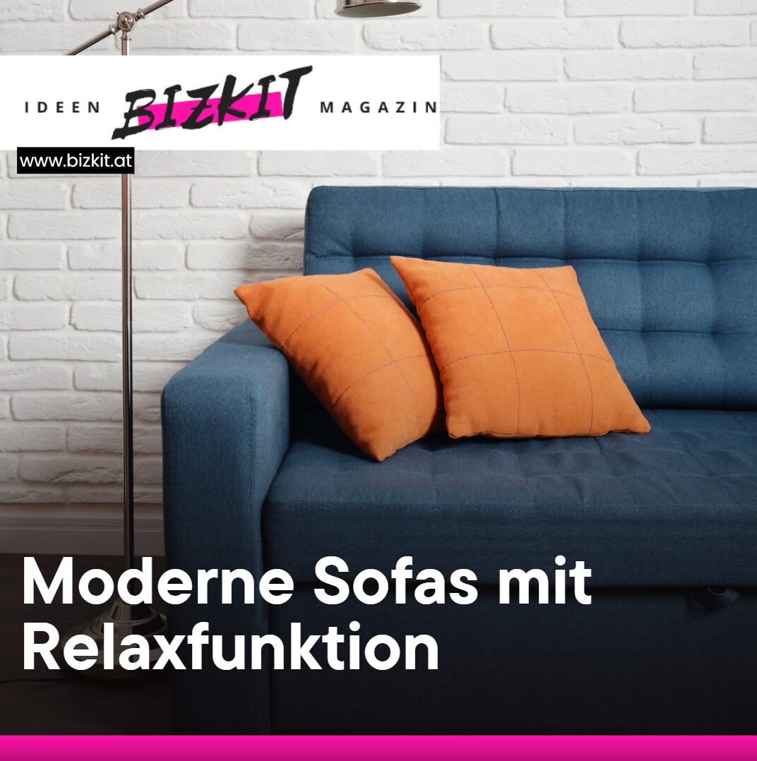 moderne sofas mit relaxfunktion
