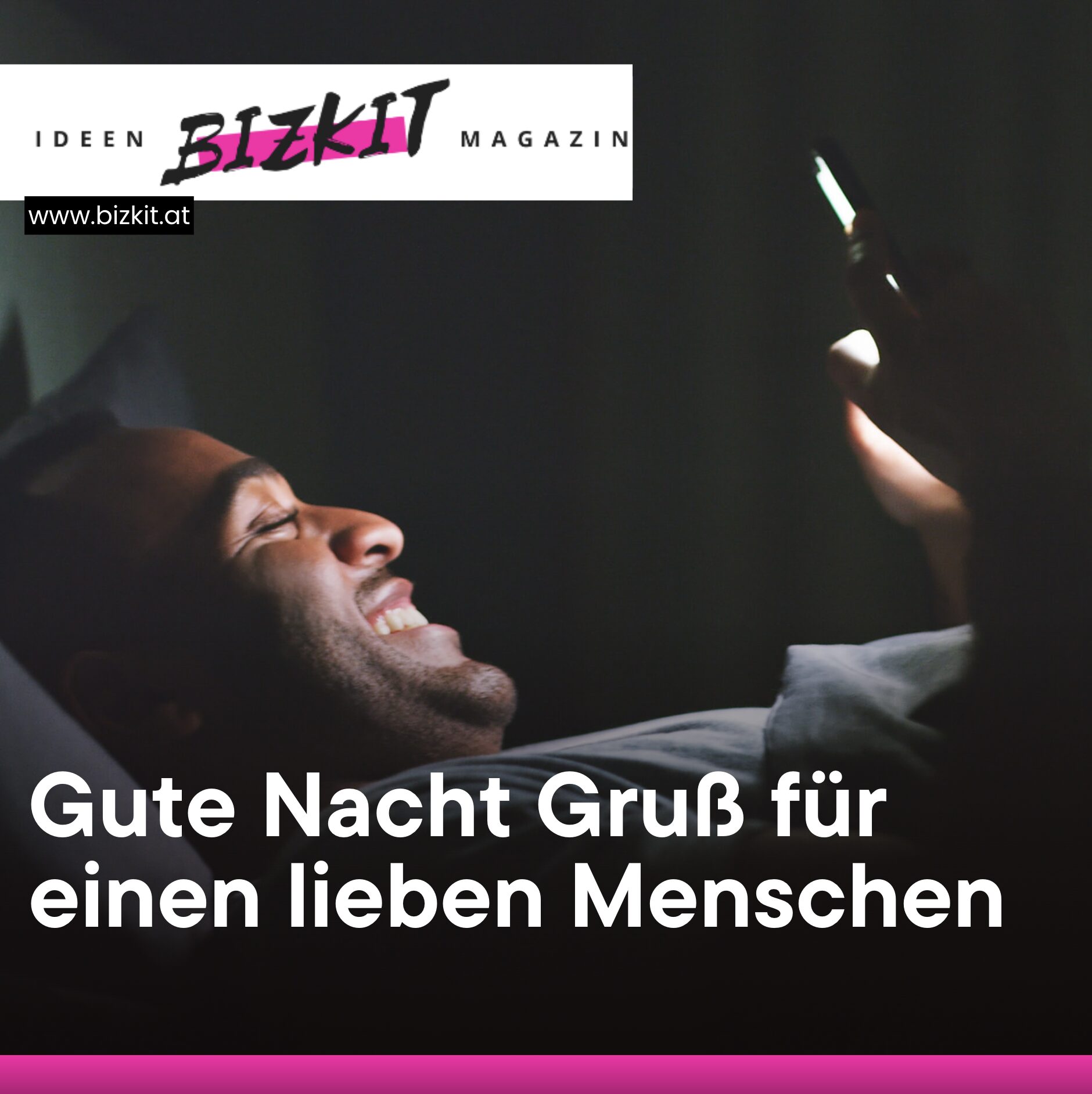 Gute Nacht Gruß für einen lieben Menschen