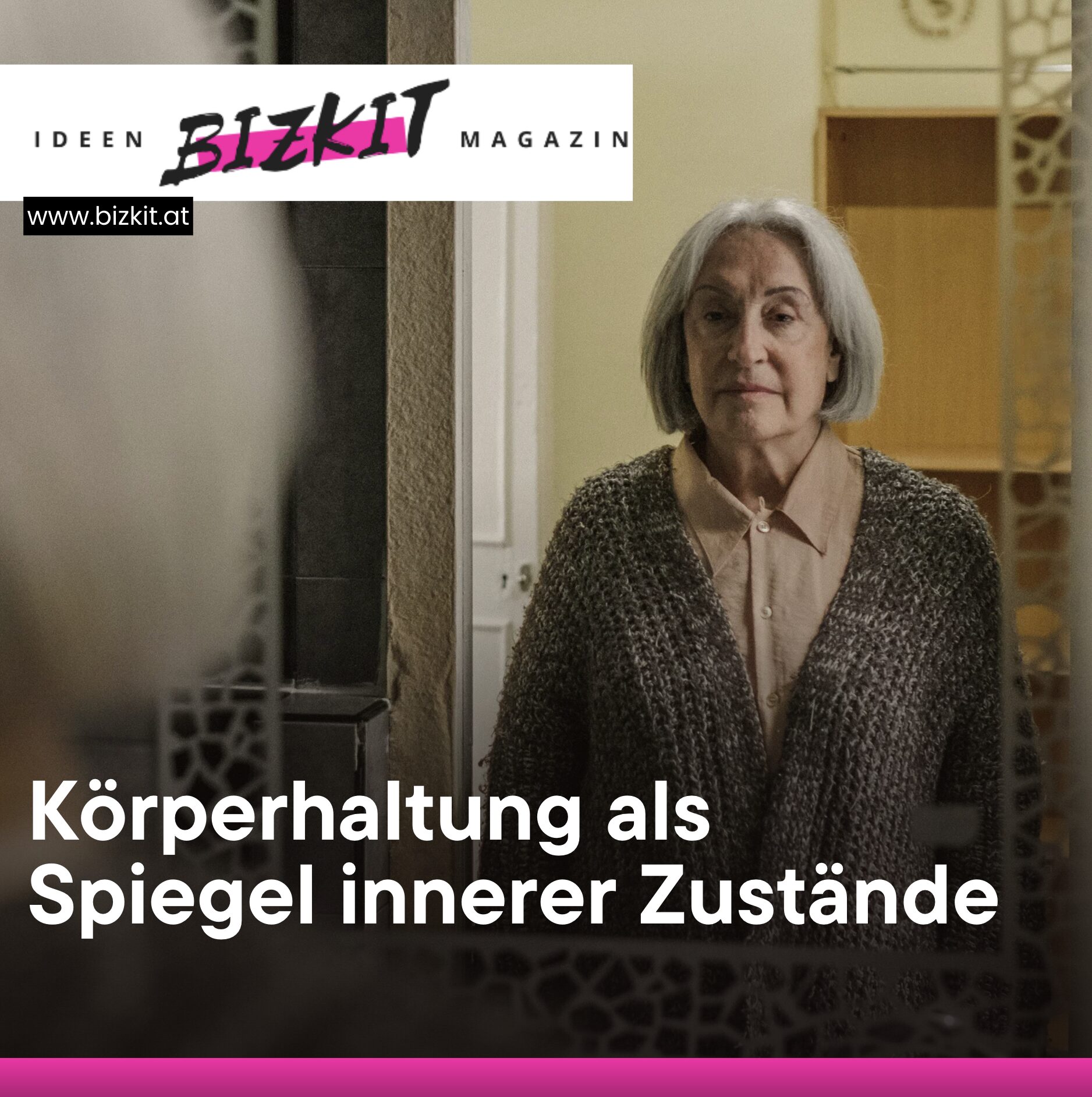 Körperhaltung als Spiegel innerer Zustände
