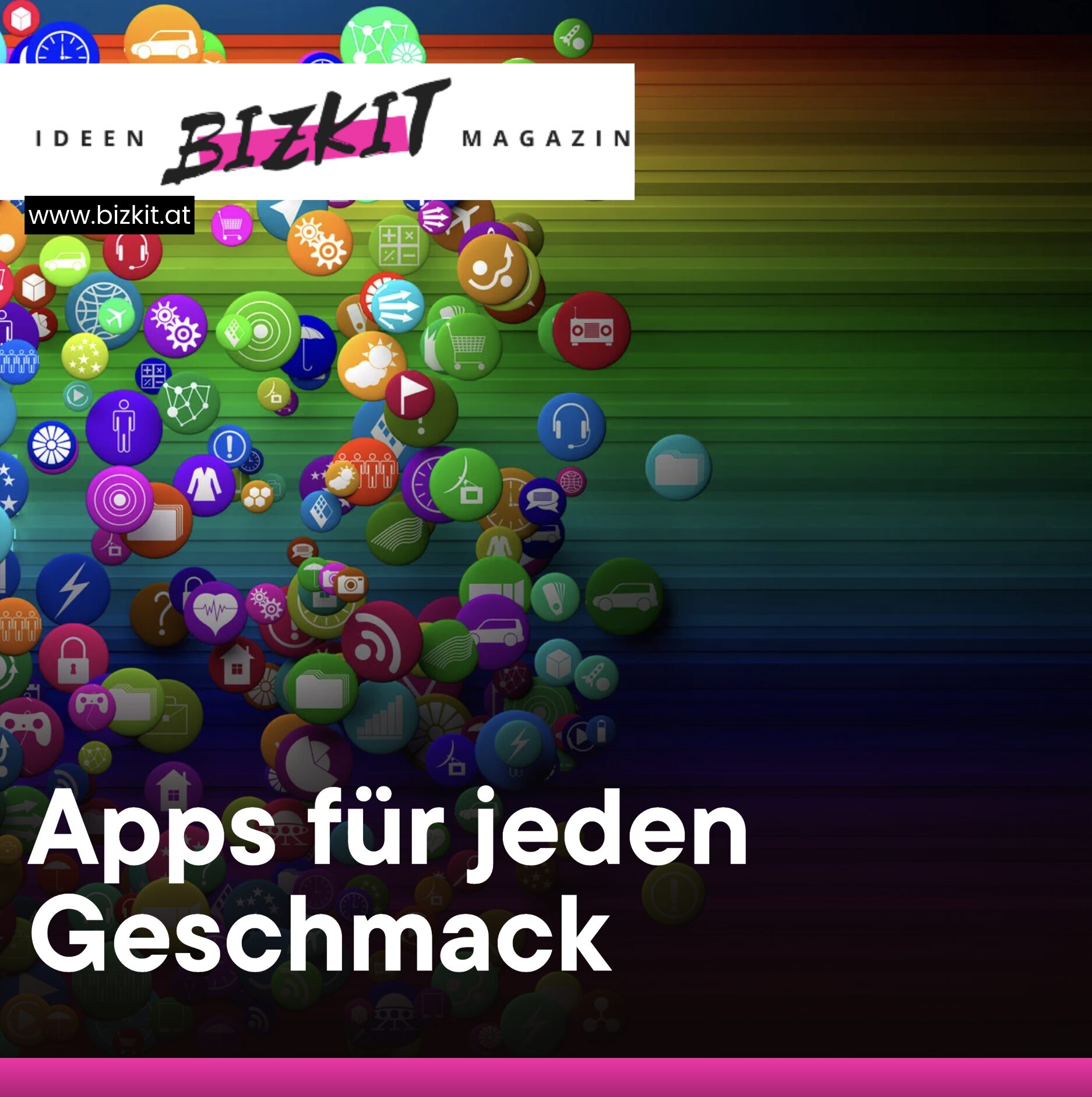 Apps für jeden Geschmack