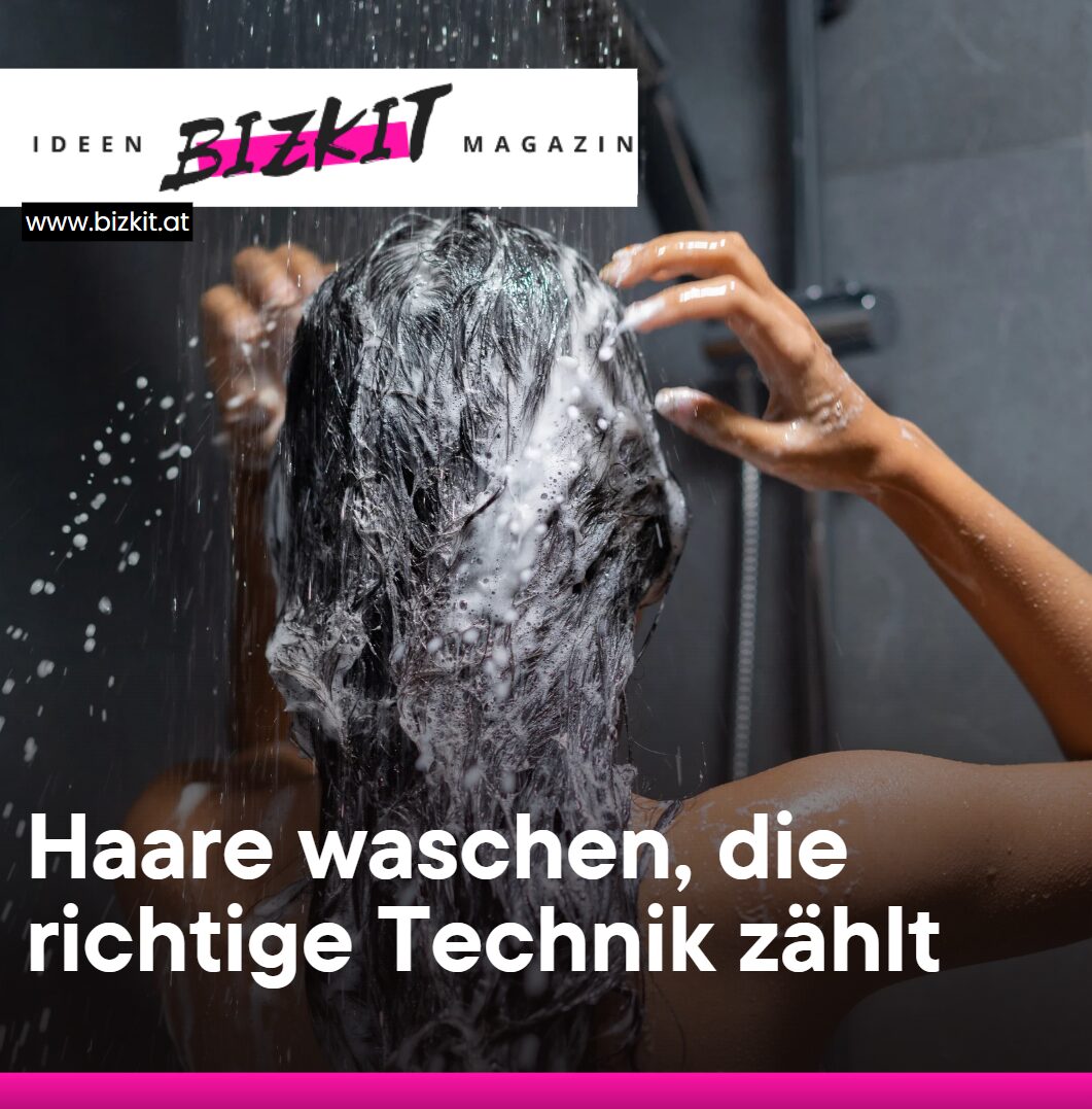 Haare waschen, die richtige Technik zählt