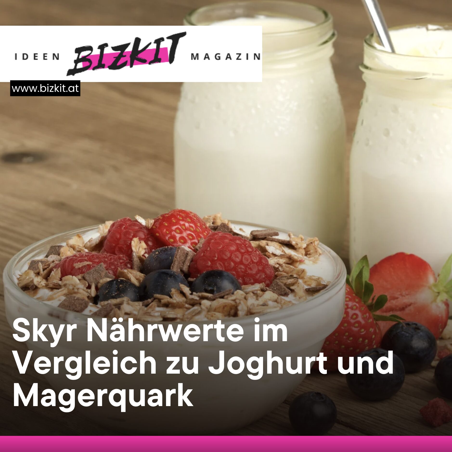 Skyr Nährwerte im Vergleich zu Joghurt und Magerquark Skyr Nährwerte im Vergleich zu Joghurt und Magerquark