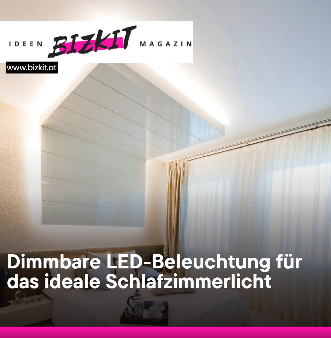 Dimmbare LED-Beleuchtung für das ideale Schlafzimmerlicht Dimmbare LED-Beleuchtung für das ideale Schlafzimmerlicht