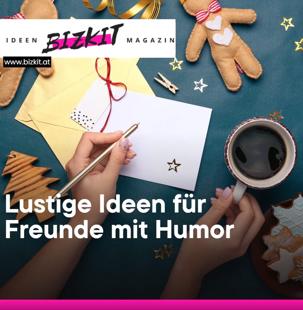 Lustige Ideen für Freunde mit Humor