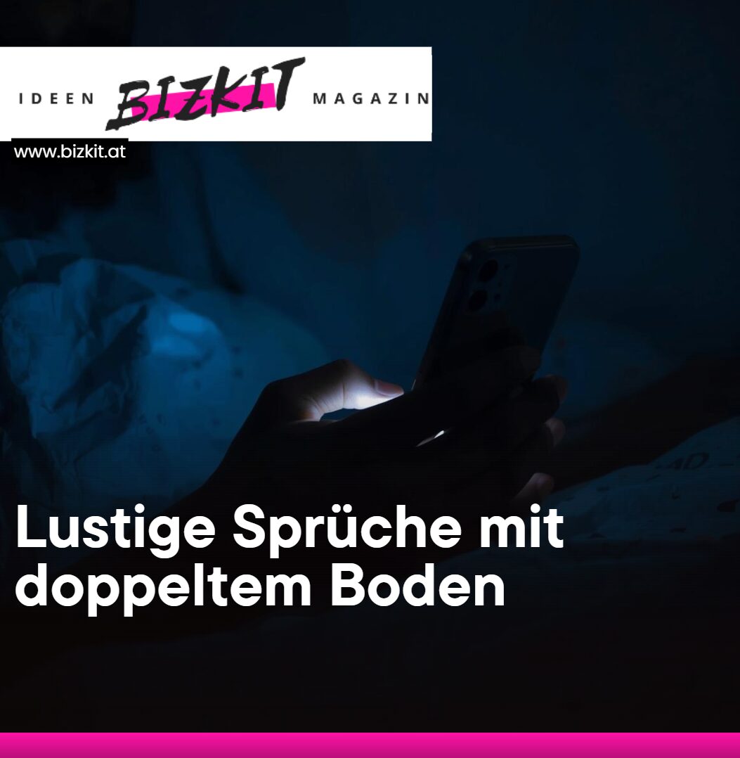 Lustige Sprüche mit doppeltem Boden