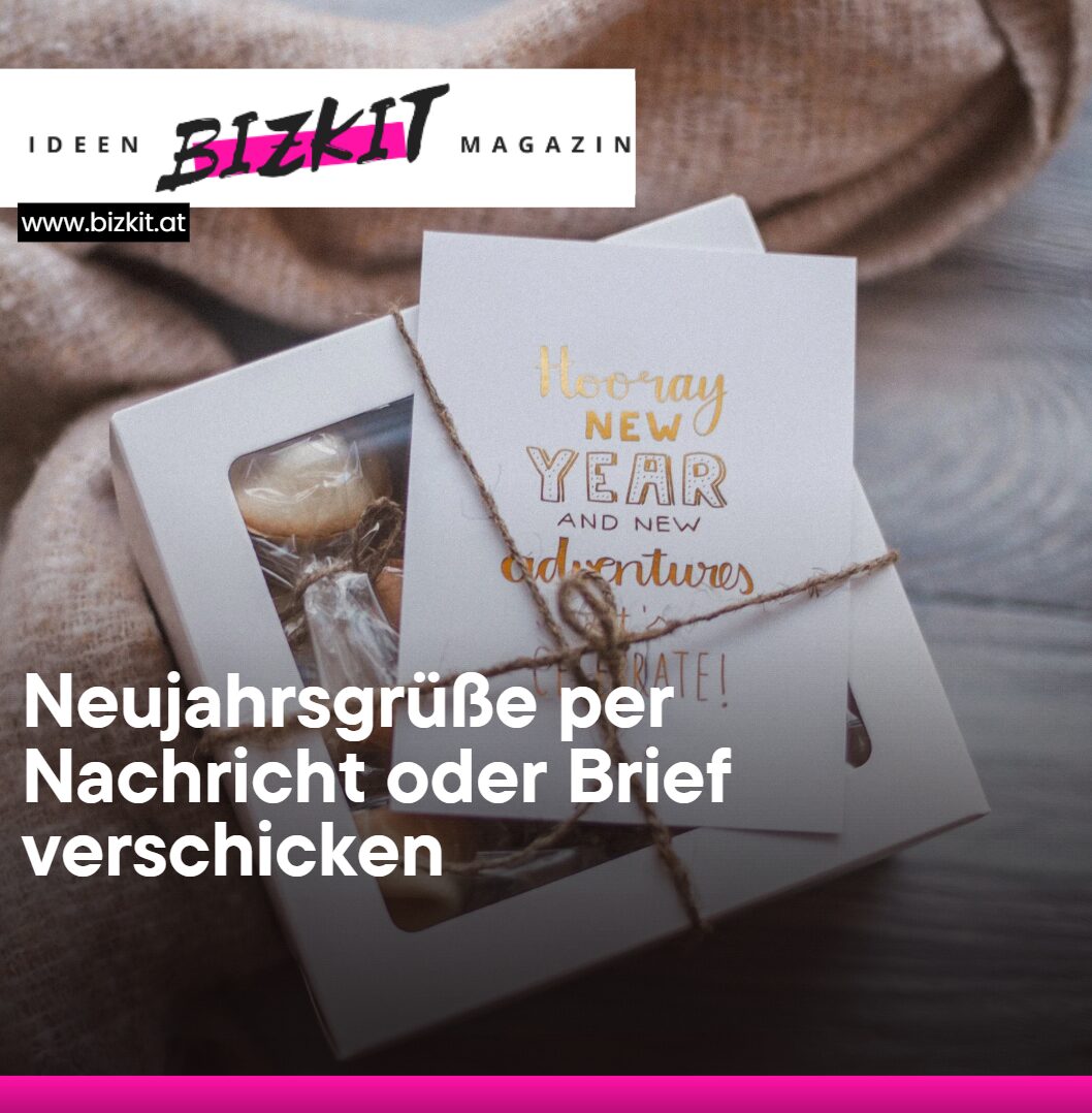 Neujahrsgrüße per Nachricht oder Brief verschicken