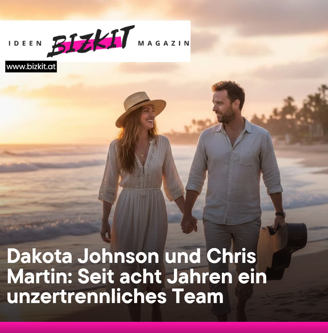 Dakota Johnson und Chris Martin Seit acht Jahren ein unzertrennliches Team