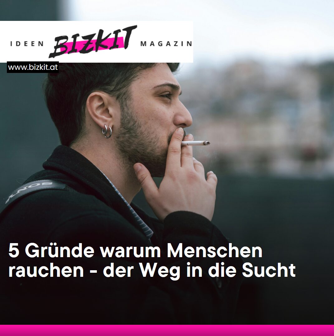 5 Gründe warum Menschen rauchen - der Weg in die Sucht