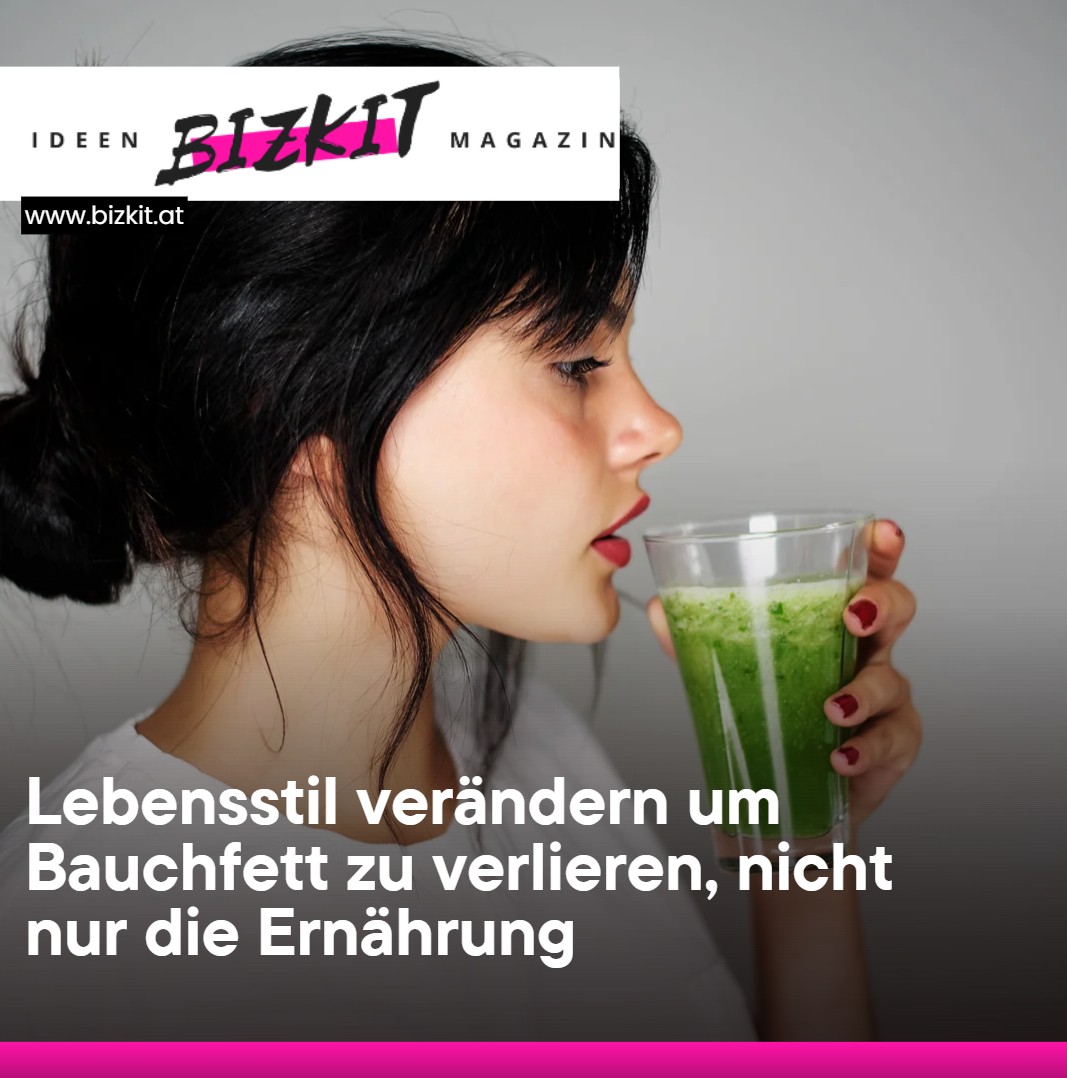 Lebensstil verändern um Bauchfett zu verlieren, nicht nur die Ernährung