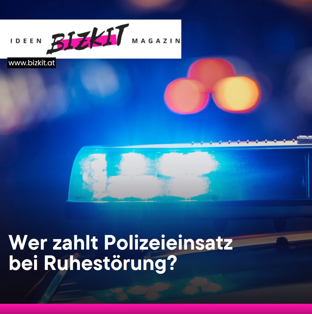 Wer zahlt Polizeieinsatz bei Ruhestörung?