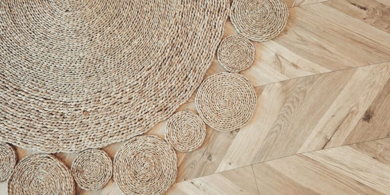 Jute Teppich